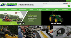 Desktop Screenshot of centralequipment.com