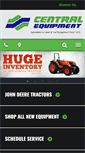 Mobile Screenshot of centralequipment.com
